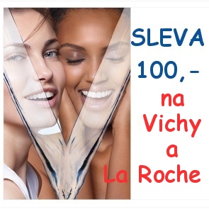 SLEVA 100,- na Vichy a La Roche - Posay při nákupu nad 500,- SLEVA 100,- na Vichy a La Roche - Posay při nákupu nad 500,-